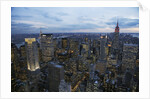 Midtown Manhattan Sparkles at Dusk by Anonymous
