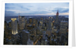 Midtown Manhattan Sparkles at Dusk by Anonymous