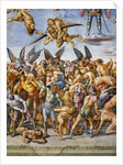 Detail of The Damned in Hell by Luca Signorelli