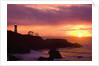 Yaquina Head Lighthouse at Sunset by Anonymous
