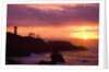 Yaquina Head Lighthouse at Sunset by Anonymous