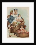 Trade Card with the Old Woman Who Lived in a Shoe by Anonymous