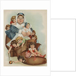 Trade Card with the Old Woman Who Lived in a Shoe by Anonymous