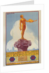 Societe des Amis des Arts d'Angers Exposition Poster by E. Henry Karcher