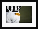 Referee with Penalty Flag in Pocket by Anonymous