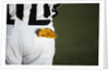 Referee with Penalty Flag in Pocket by Anonymous