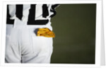 Referee with Penalty Flag in Pocket by Anonymous