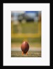 Football on Tee by Anonymous