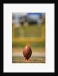 Football on Tee by Anonymous