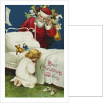 Best Christmas Wishes Postcard by Ellen H. Clapsaddle