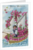 Best Wishes Postcard with a Boy Sailor by Anonymous