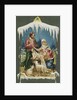 Merry Christmas Postcard with Nativity Scene by Anonymous