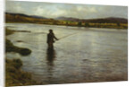 Salmon Fishing on the Dee by Joseph Farquharson