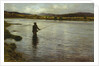 Salmon Fishing on the Dee by Joseph Farquharson