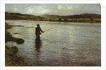 Salmon Fishing on the Dee by Joseph Farquharson