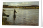 Salmon Fishing on the Dee by Joseph Farquharson