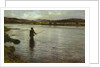 Salmon Fishing on the Dee by Joseph Farquharson
