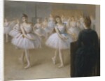 The Dance Lesson by Pierre Carrier-Belleuse
