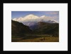 A View of Mont Blanc from Servoz, France by Henry Moore