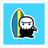 Surfer Dude by Anonymous