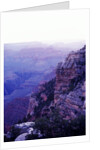 Sunset paints the Grand Canyon purple and mauve by Anonymous