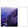 Sunset paints the Grand Canyon purple and mauve by Anonymous