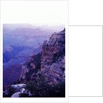 Sunset paints the Grand Canyon purple and mauve by Anonymous