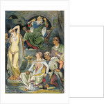 Illustration of King Lear and Cordelia by John Moyr Smith