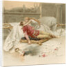 Illustration of Juliet Discovering Romeo's Body by Ludovico Marchetti