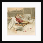 Illustration of Juliet Discovering Romeo's Body by Ludovico Marchetti