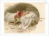 Illustration of Romeo Mourning Juliet by Ludovico Marchetti