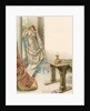 Illustration of Juliet Watching Romeo Depart by Oreste Cortazzo