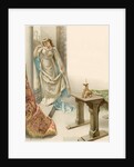 Illustration of Juliet Watching Romeo Depart by Oreste Cortazzo