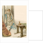 Illustration of Juliet Watching Romeo Depart by Oreste Cortazzo