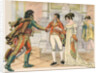Illustration of Napoleon Offering Joachim Murat the Hand of His Sister Caroline by Jacques Onfroy de Breville