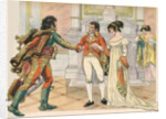 Illustration of Napoleon Offering Joachim Murat the Hand of His Sister Caroline by Jacques Onfroy de Breville