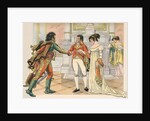 Illustration of Napoleon Offering Joachim Murat the Hand of His Sister Caroline by Jacques Onfroy de Breville