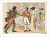 Illustration of Napoleon Offering Joachim Murat the Hand of His Sister Caroline by Jacques Onfroy de Breville