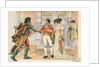 Illustration of Napoleon Offering Joachim Murat the Hand of His Sister Caroline by Jacques Onfroy de Breville