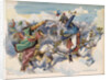 Illustration of Joachim Murat Battling Mustapha Pasha by Jacques Onfroy de Breville