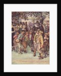 A Crowd of Eager and Curious Schoolboys by Hugh Thomson