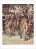A Crowd of Eager and Curious Schoolboys by Hugh Thomson