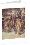A Crowd of Eager and Curious Schoolboys by Hugh Thomson