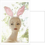 Mannequin Wearing Bunny Ears by Anonymous