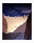 Dramatic light on the Hoover Dam by Anonymous