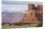Snowcapped Mountains and Rock Formations by Anonymous