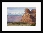 Snowcapped Mountains and Rock Formations by Anonymous