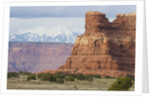 Snowcapped Mountains and Rock Formations by Anonymous