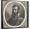 Engraved Portrait of Pieter Brueghel the Elder by Anonymous