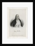 Portrait of Jeremy Bentham by James Thomson